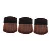 3-Piece Makeup Brush Set with Sponge Applicator and Horsehair view 1