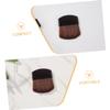 3-Piece Makeup Brush Set with Sponge Applicator and Horsehair view 3