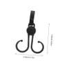 Gatuida 5-Piece Universal Stroller Hook and Bag Holder Set view 2