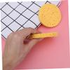 DECOMELODY 12-Piece Natural Cellulose Facial Sponges for Gentle Exfoliation and Makeup Removal view 2