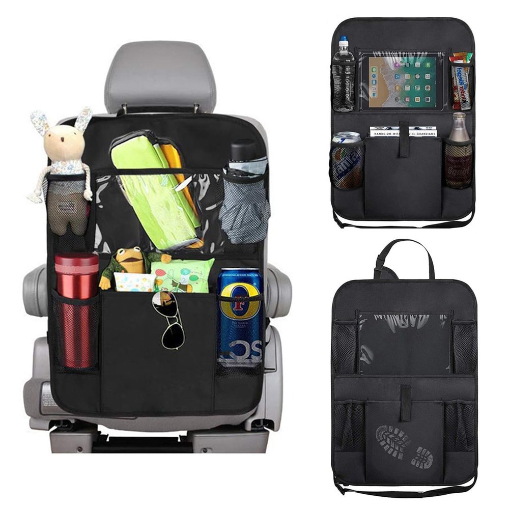 2-Pack Car Seat Back Organizers for Mercedes-Benz C, E, GLC, GLB, A, B, GLE, GLS, CLA and GLA-Class