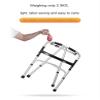 Generic Stand-Up Walker, Foldable Lightweight Platform Walker for Seniors, Height-Adjustable, 179 kg Capacity view 4