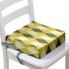Surwin Non-Slip Booster Seat Cushion for Children, Khaki Plaid, 40 x 40 x 10 cm view 1
