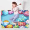 Extra-Large Reusable Waterproof Bed Pad, 132.1 x 86.4 cm, Colorful Eggs, Happy Easter view 4