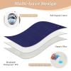Extra-Large Reusable Waterproof Changing Pad, 132.1 x 86.4 cm, Dark Blue view 2