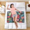 Extra-Large Reusable Potty Training Bed Pad for Kids, Soft, Absorbent, Leakproof, Quick-Drying, 52 x 34 in., Valentine's Day view 3