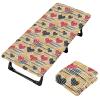 Stripe Simple Line Heart Valentine's Day Toddler Travel Bed Sheet, Soft and Comfortable, 127.7 x 63.5 cm view 2