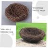 BESPORTBLE Artificial Bird Nest - 2 Pieces view 3