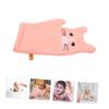 Toyvian Set of 1 Soft Sponge Bath Gloves with Cat Design for Babies and Toddlers view 3