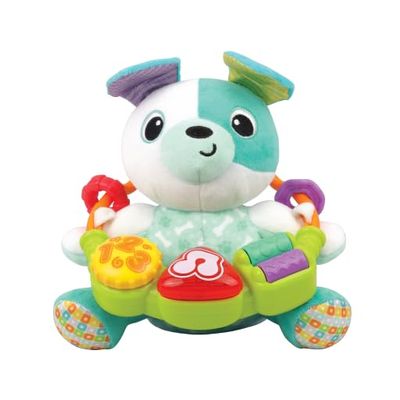 Activity Puppy with Removable Ring and Crinkly Peekaboo Ears