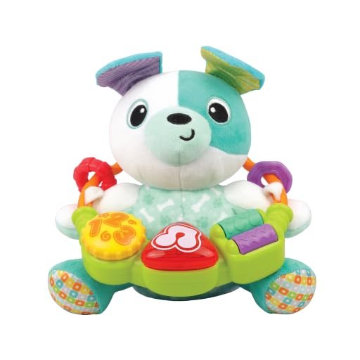 Activity Puppy with Removable Ring and Crinkly Peekaboo Ears