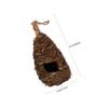 CAXUSD Handmade Hanging Bird Nest, Dark Green view 2