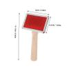 BESPORTBLE Dematting Comb with Wooden Handle for Dogs and Cats view 2