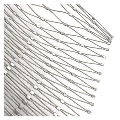 Stainless Steel Safety Net for Stair Railings, 304 Grade, 10 cm Mesh, 2 x 6 m
