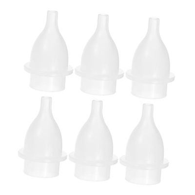 6 Silicone Replacement Tips for Electric Baby Nasal Aspirators