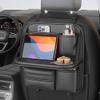LJHGYUOAYT Car Seat Back Organizer for Vauxhall Agila/Antara/Ampera/Astra, PU Leather with Folding Tray, D/Green view 3