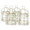 BESPORTBLE 4-Pack Birdcage Feeder in Gold view 1