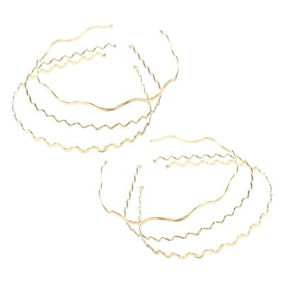 Halloween Party Headband, Narrow Gold Metal, for Women