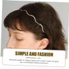 Halloween Party Headband, Narrow Gold Metal, for Women view 3