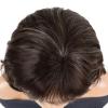 Casual Natural Wig Hairpiece for Women, Long Curly Hair with Bangs, Highlighted Synthetic Hair Blend (Black) view 3