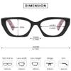 VEVESMUNDO Multifocal Progressive Reading Glasses for Women, Blue-Light Filter, Tortoiseshell, Near and Far Vision (1 pc, Black & Pink, +1.0) view 2