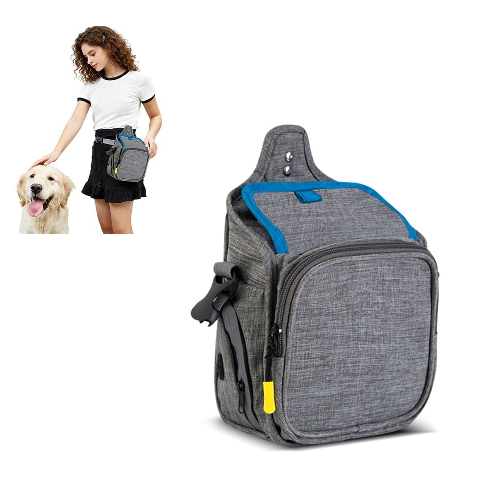 PETCUTE Dog Training Treat Pouch with Waste Bag Dispenser