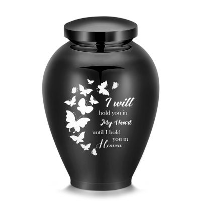 Large Stainless Steel Cremation Urn for Human or Pet Ashes