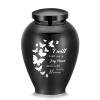 Large Stainless Steel Cremation Urn for Human or Pet Ashes view 1