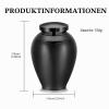 Large Stainless Steel Cremation Urn for Human or Pet Ashes view 2