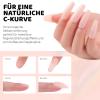Aokitec 60 g Pink Builder Gel for Gel Nails, UV Builder Gel, Hard Gel view 2