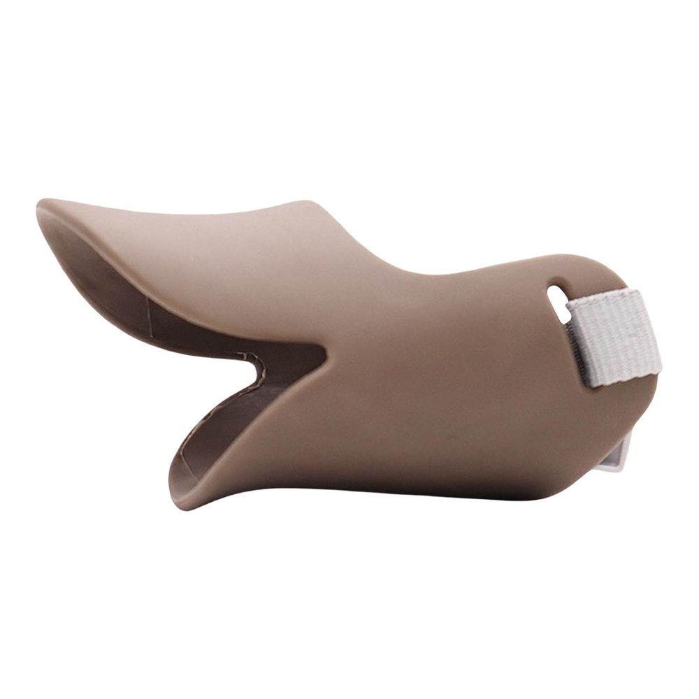 Duckb.ill Dog Muzzle, Beak-Style, Large for Small Dogs (L, 13 x 6 x 6 cm)