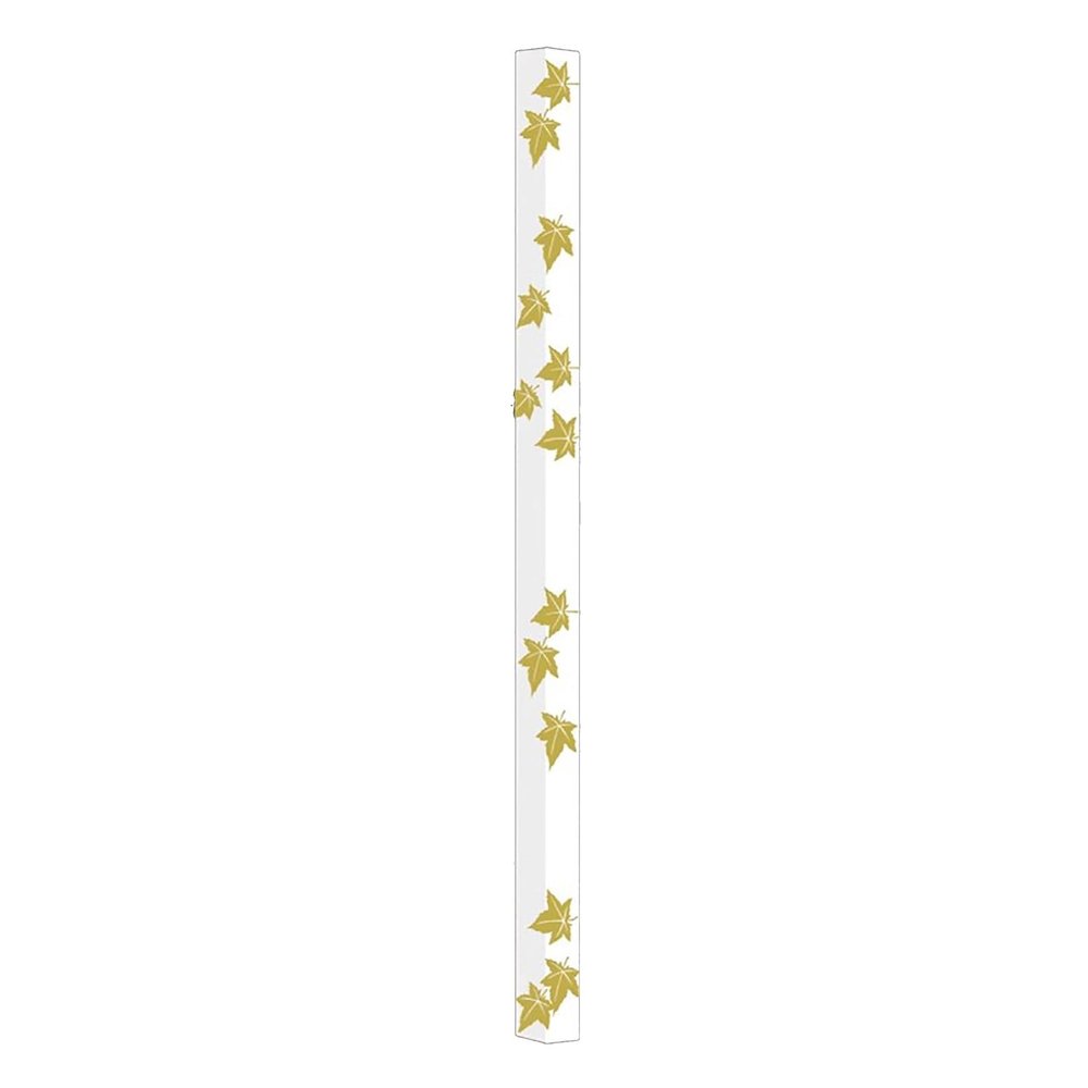 CYJAZNHH Acrylic Wall Corner Guard, Self-Adhesive, Gold, 47.24 in/120 cm