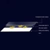CYJAZNHH Acrylic Wall Corner Guard, Self-Adhesive, Gold, 47.24 in/120 cm view 3