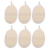FOMIYES 6-Piece Bath and Shower Scrub Sponge Set view 1