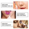 6 Transparent Silicone Lip Brushes with Caps view 2