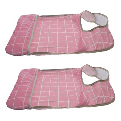 HAPINARY Bibs for Older Adults, 2-Pack, Reusable Polyester