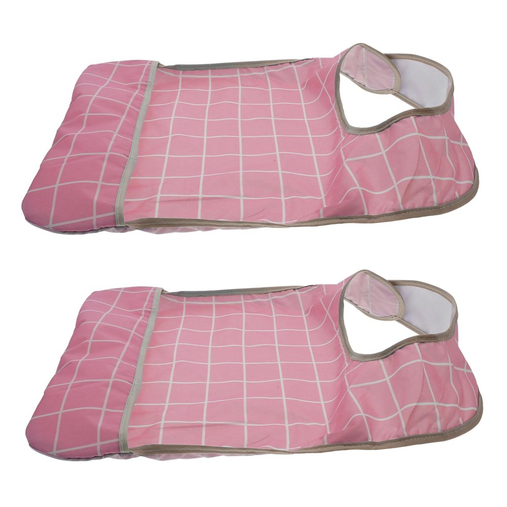 HAPINARY Bibs for Older Adults, 2-Pack, Reusable Polyester