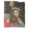Cat 3D-Printed Flannel Sherpa Fleece Throw Blanket, Soft and Warm, 60 x 80 in view 1