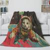 Cat 3D-Printed Flannel Sherpa Fleece Throw Blanket, Soft and Warm, 60 x 80 in view 4