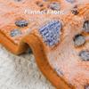 DUOLEH Washable Dog Blankets, Paw Print, for Dogs and Cats, 76 x 52 cm, 4-Pack, Style 1 view 3