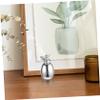 Alipis Cat Urn for Ashes with Screw Lid, Compact Stainless Steel, Silver view 4
