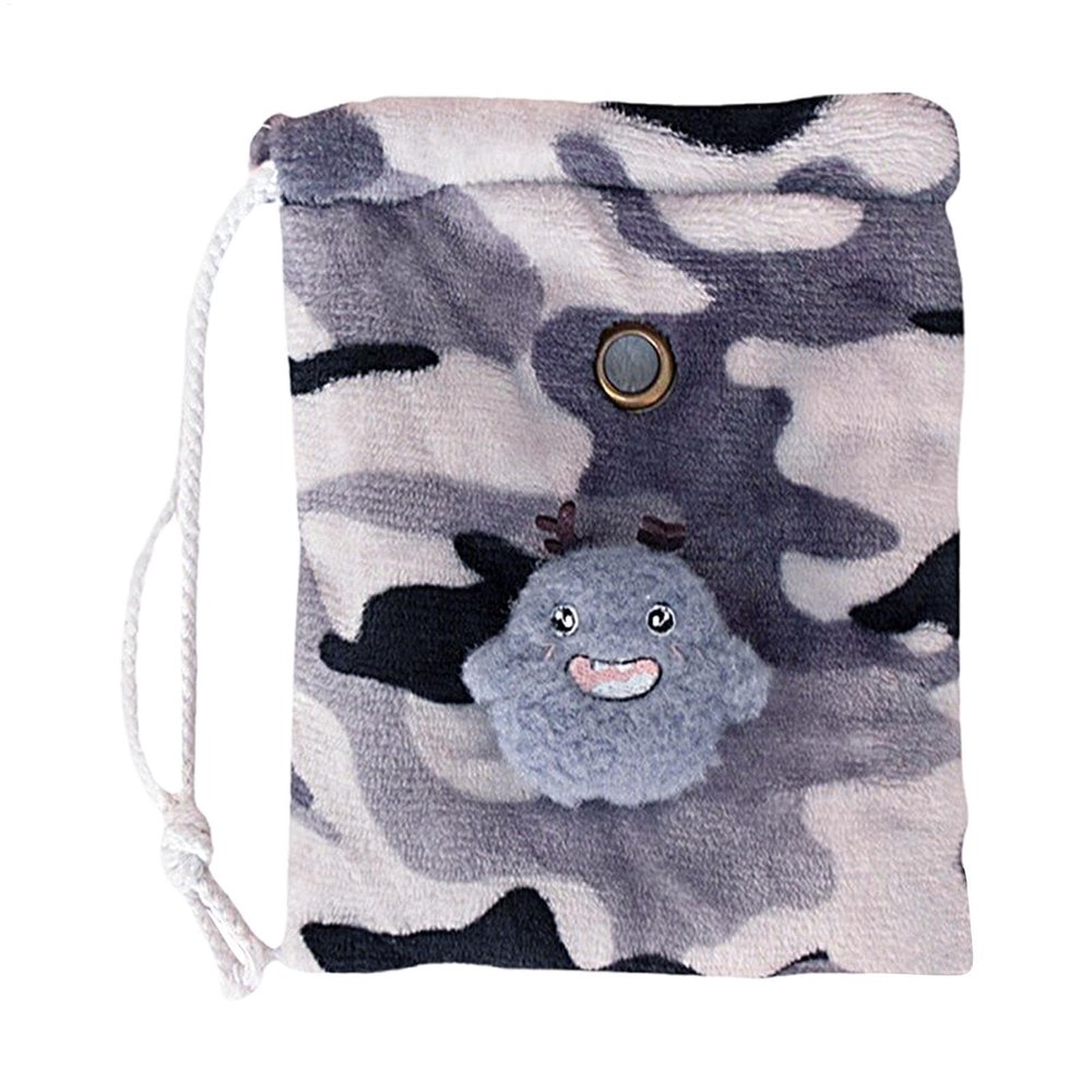 Hamster Sleeping Bag | Drawstring Flannel for Small Pets