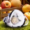 Hamster Sleeping Bag | Drawstring Flannel for Small Pets view 2