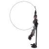 Happyyami Interactive Cat Wand with Removable Toy and Suction Cup Base view 1