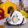Hamster Cuddle Sack | Flannel with Drawstring for Small Pets view 2