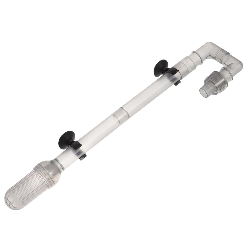 Happyyami 1-Set Aquarium Water Inlet Pipe, Durable Plastic Filter Intake Tube with Suction Cup