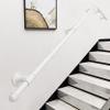 Outdoor Stair Handrail for Older Adults and Children, White, 80 cm view 1