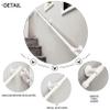 Outdoor Stair Handrail for Older Adults and Children, White, 80 cm view 3
