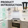 susioedu Effective Stove Knob Safety Lock, Protective Clip, PP, Reusable, 6-Pack view 2