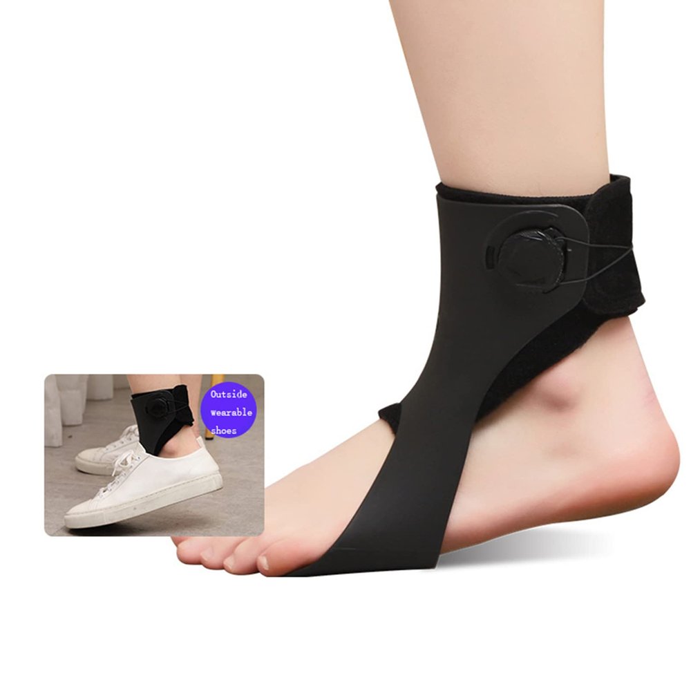 Foot Drop Orthosis, Adjustable AFO Ankle Support Brace for Improved Walking